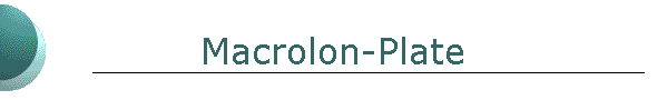 Macrolon-Plate